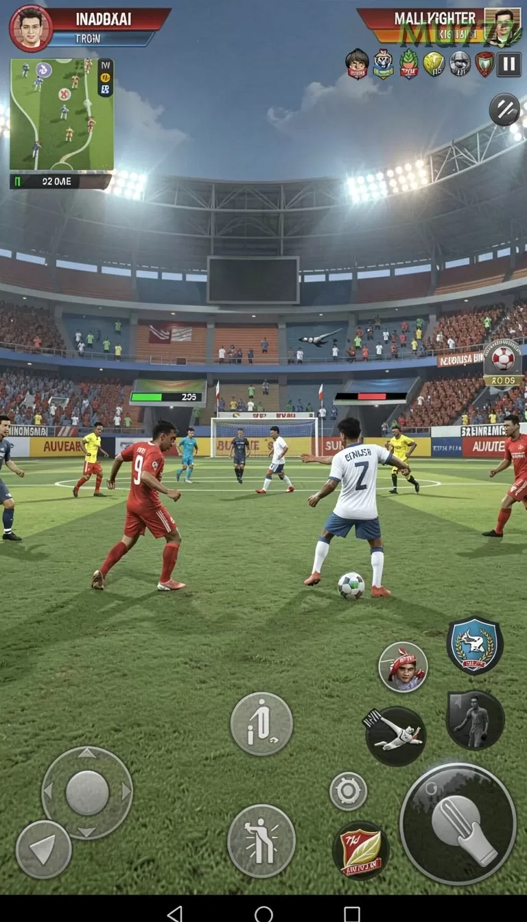 Galeri pratinjau visual mu777 build APK resmi terbaru